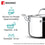 Argent Samsara Stock Pot Triply With Glass Lid