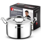 AREGNT SAMSARA STOCK POT 22CM TRIPLY WITH GLASS LID