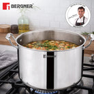AREGNT SAMSARA STOCK POT 24CM TRIPLY WITH S/S LID