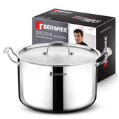 AREGNT SAMSARA STOCK POT 28CM TRIPLY WITH S/S LID