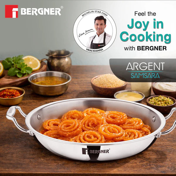 ARGENT SAMSARA JALEBI PAN 28 CM