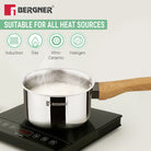 22cm Frypan + 14cm Saucepan Wooden Handle