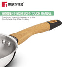 22cm Frypan + 14cm Saucepan Wooden Handle