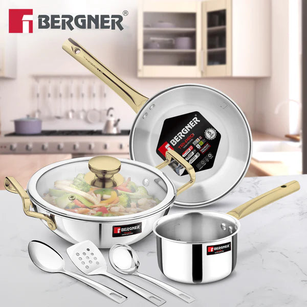 BGIN 7PC COOKWARE SET TRIPLY