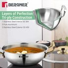 BGIN 7PC COOKWARE SET TRIPLY