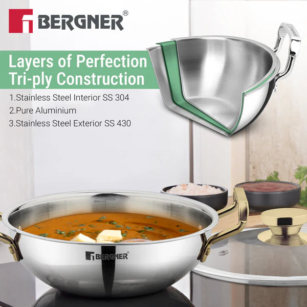 BGIN 7PC COOKWARE SET TRIPLY