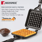 WAFFLE MAKER DIE CAST ALU