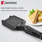 SANDWICH TOASTER DIE CAST ALU  4 SIDE CUT