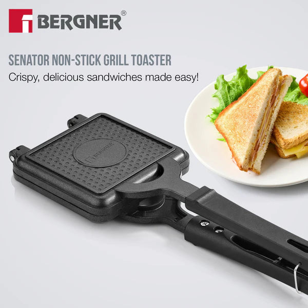 SANDWICH TOASTER DIE CAST ALU  4 SIDE CUT