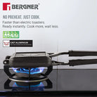 SANDWICH TOASTER DIE CAST ALU  4 SIDE CUT