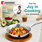 Argent Junior Chef TriPly Stainless Steel Mini Frypan