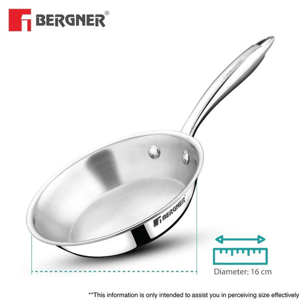 Argent Junior Chef TriPly Stainless Steel Mini Frypan