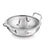 BERGNER ESSENTIAL KADHAI 32CM WITH FLAT GLASS LID