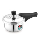 Tri-Max Junior Tri-Ply Stainless Steel Outer Lid Mini Pressure Cooker 1L