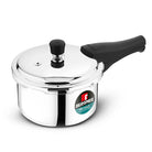 Bergner Tri-Max 2 Litres Triply Outer Lid Pressure Cooker, Triply Body, Healthy Cooking, Durable Bakelite Handle, Safety Valve, Measuring Scale Inside, ISI Certified - Induction and Gas Stove Ready