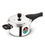 Bergner Tri-Max 5 Liters Triply Outer Lid Pressure Cooker, Triply Body, Healthy Cooking, Durable Bakelite Handle, Safety Valve, Measuring Scale Inside, ISI Certified - Induction and Gas Stove Ready