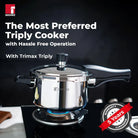 Outer Lid Pressure Cooker 6.5 Litres