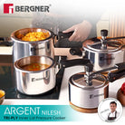 BG Argent NileshInner lid 2.5 Ltr Cooker