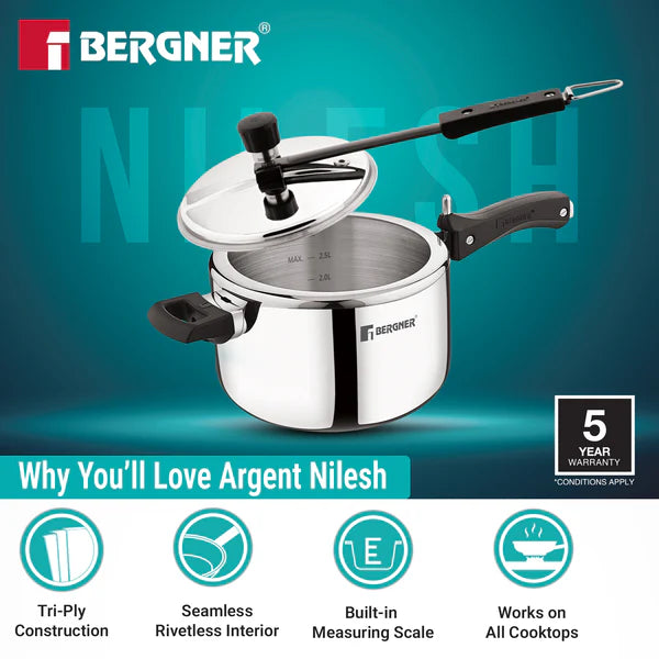 BG Argent NileshInner lid 3.5 Ltr Cooker