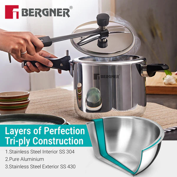 BG Argent NileshInner lid 5 Ltr Cooker