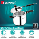 BG Argent NileshInner lid 5 Ltr Cooker