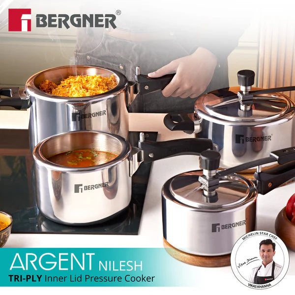 BG Argent NileshInner lid 5 Ltr Cooker