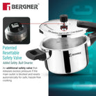 Argent Classic Triply Outer Lid Pressure Cooker Induction