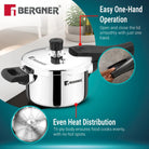 Argent Classic Triply Outer Lid Pressure Cooker Induction