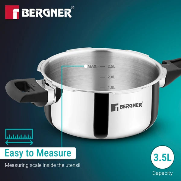 Argent Classic Triply Outer Lid Pressure Pan Induction