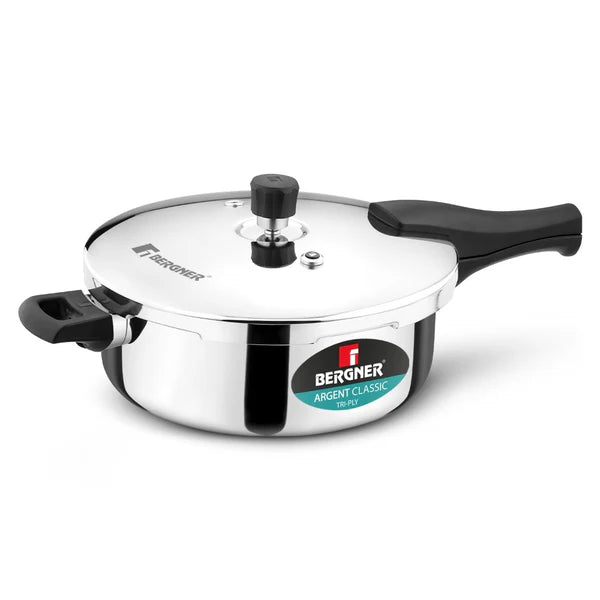 Argent Classic Triply Outer Lid Pressure Pan Induction