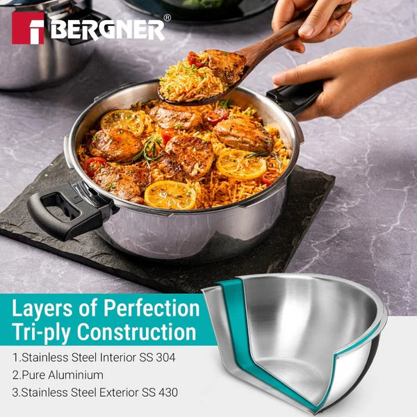 ARGENT CLASSIC COOKERS 5.0  LTR PRESSURE PAN