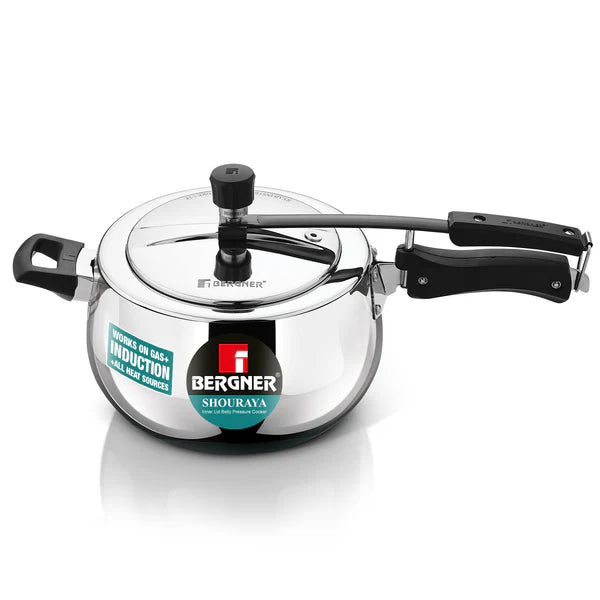 SHOURAYA 5LTR INNER LID BELLY PRESSURE COOKER TRIPLY