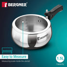Shouraya TriPly Stainless Steel Inner Lid Belly Pressure Cooker