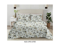 BLISS 180 TC 100%
COTTON KING SIZE DOUBLE BEDSHEET
SET
