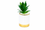 Premium Artificial Flower Metal Pot Home Decor, Decorative Home Item / Tabletop Statue / Luxury Flower Showpiece for Living Room, Office & Gifting