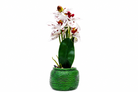 Premium Artificial Stunning Flower Pot Home Decor, Decorative Home Item / Tabletop Statue / Luxury Flower Showpiece for Living Room, Office & Gifting