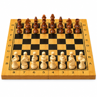 Anupam Premium Wooden Chess Set with Classic Chess Board & Complete Pieces | Strategy Board Game for Adults, Kids, Family & Gifting
