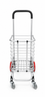 Heavy Duty Folding Shopping Trolley Cart with Basket & 4 Wheels – Multipurpose Grocery Utility Cart