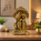 Premium Radha Krishna Idol Under Kadamba Tree | Antique Gold Finish Spiritual Home Décor