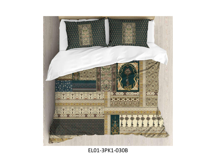 DIGITAL
ELEGANCE 210 TC 100%
COTTON KING SIZE DOUBLE BEDSHEET
SET