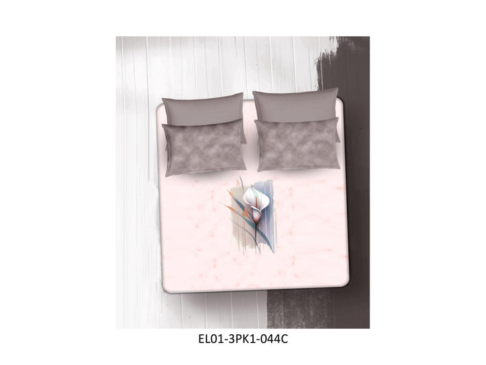 DIGITAL
ELEGANCE 210 TC 100%
COTTON KING SIZE DOUBLE BEDSHEET
SET