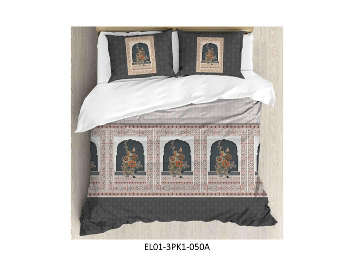 DIGITAL
ELEGANCE 210 TC 100%
COTTON KING SIZE DOUBLE BEDSHEET
SET