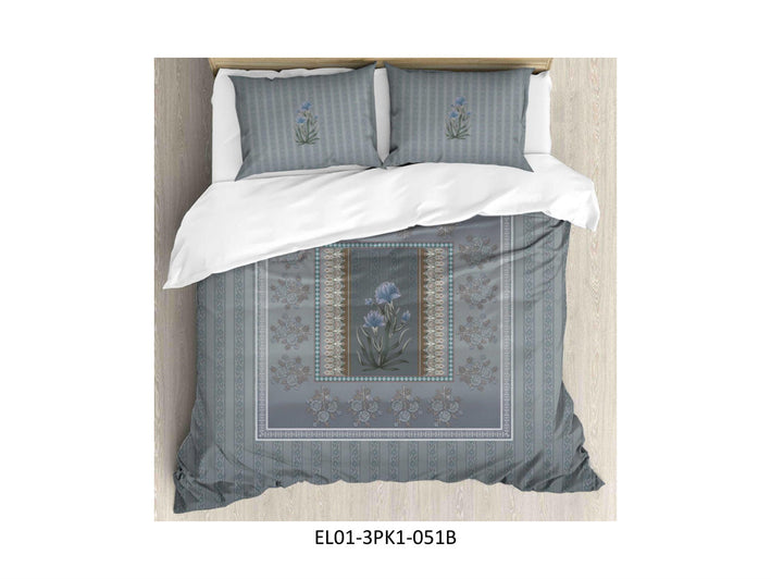 DIGITAL
ELEGANCE 210 TC 100%
COTTON KING SIZE DOUBLE BEDSHEET
SET