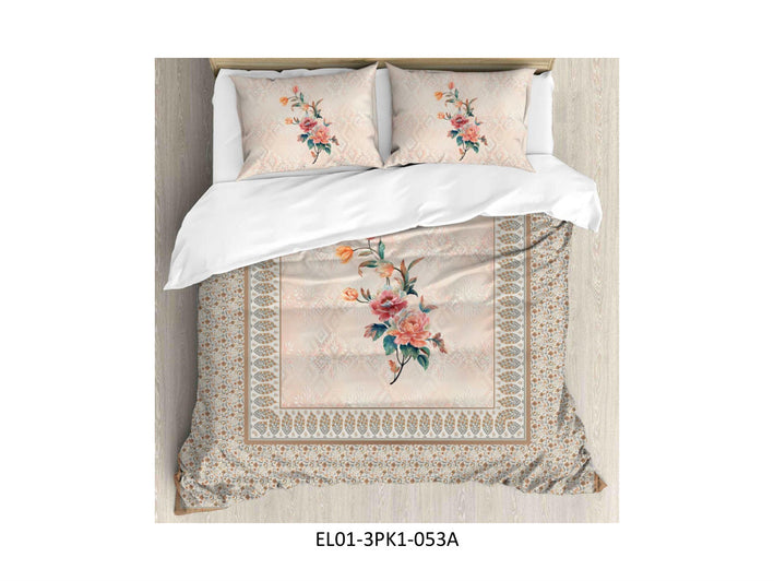 DIGITAL
ELEGANCE 210 TC 100%
COTTON KING SIZE DOUBLE BEDSHEET
SET
