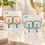 Anupam Strong Self Adhesive Wall Hooks for Bathroom, Kitchen, Keys, Towels & Daily Home Organization – Pack of 4