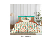 GHARANA 120 TC
COTTON DOUBLE BEDSHEET SET