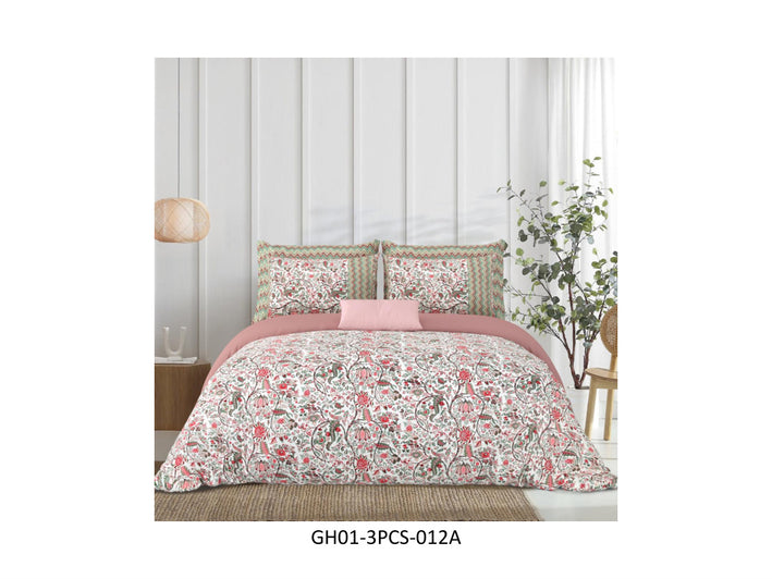 GHARANA 120 TC
COTTON DOUBLE BEDSHEET SET