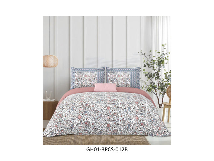 GHARANA 120 TC
COTTON DOUBLE BEDSHEET SET