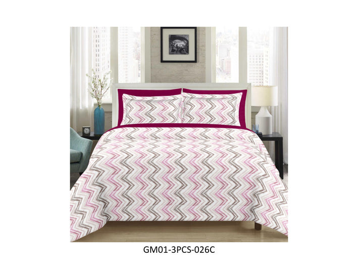 GULMOHAR 120 TC 100%
COTTON DOUBLE BEDSHEET SET