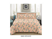 GULMOHAR 120 TC 100%
COTTON DOUBLE BEDSHEET SET